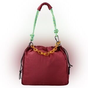 ROTUNDA - SANT HOBO BAG - Bordeaux